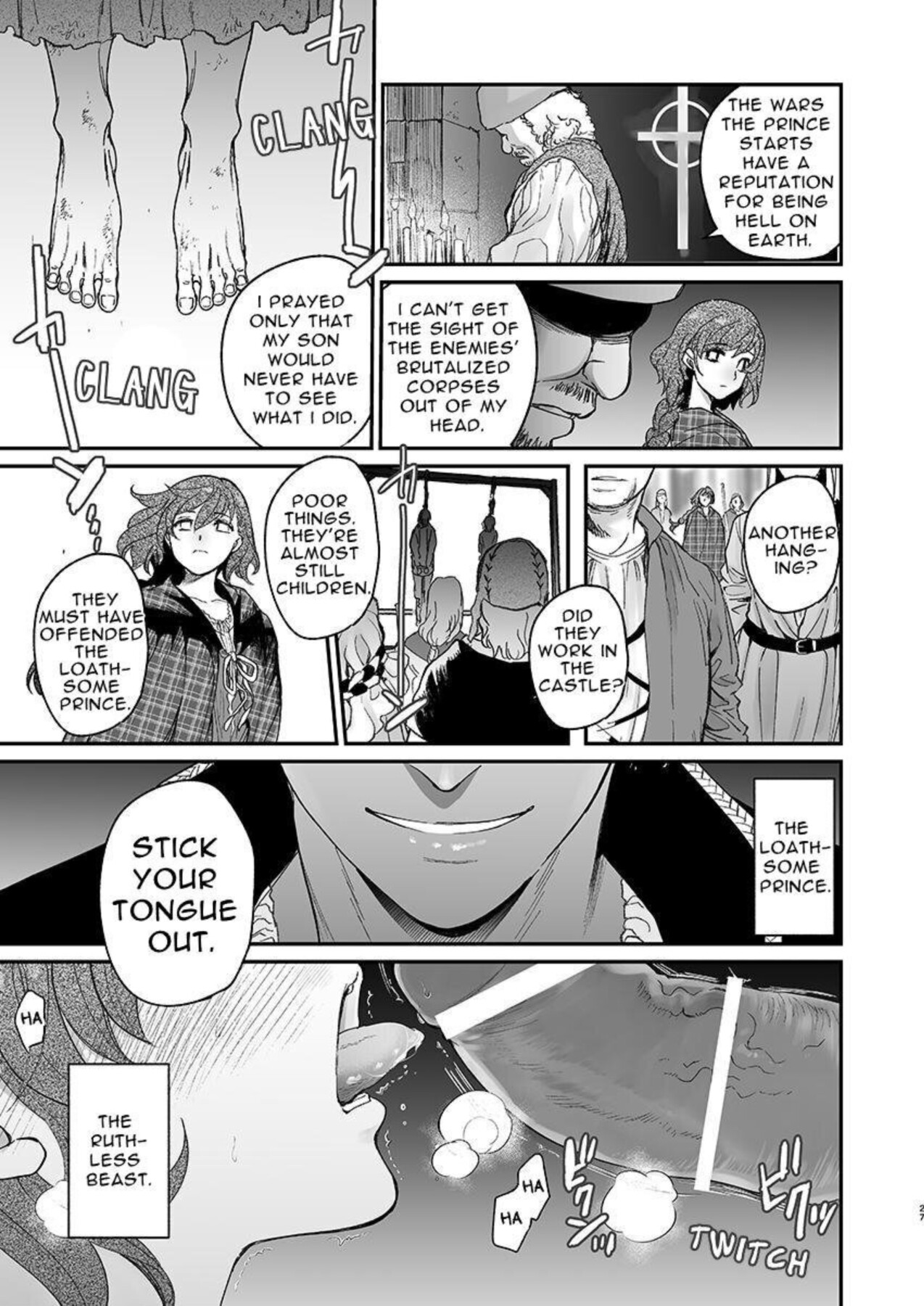 Hentai Manga Comic-The Condemned Wise Woman and The Loathsome Prince Who Adores Her・First Part-Read-24